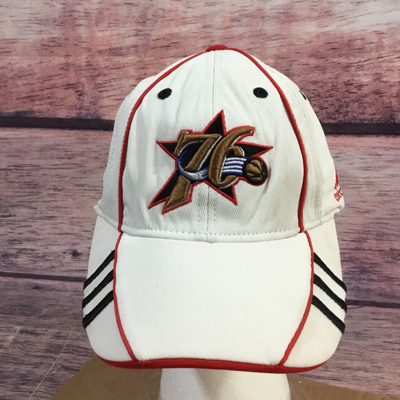 white 76ers hat